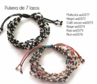 Pulsera 7 lazos